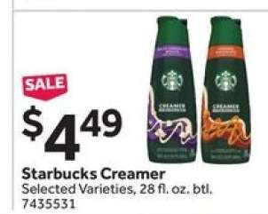 Starbucks Creamer