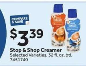 Stop & Shop Creamer
