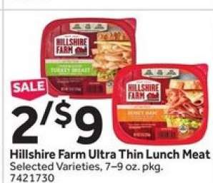Hillshire Farm Ultra Thin Lunch Meat