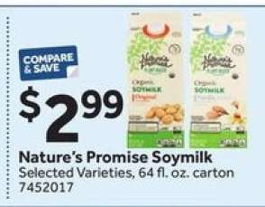 Nature's Promise Soymilk