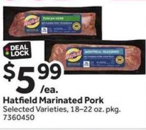 Hatfield Marinated Pork