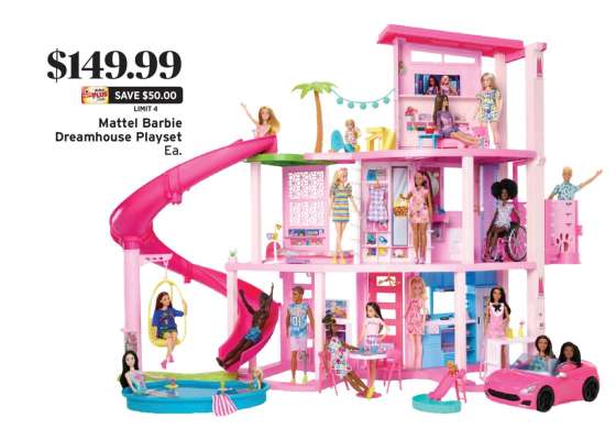 Mattel Barbie Dreamhouse Playset