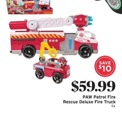 PAW Patrol Fire Rescue Deluxe Fire Truck