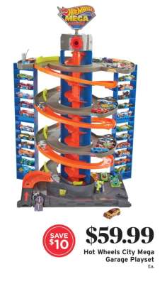Hot Wheels City Mega Garage Playset