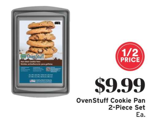 OvenStuff Cookie Pan 2-Piece Set