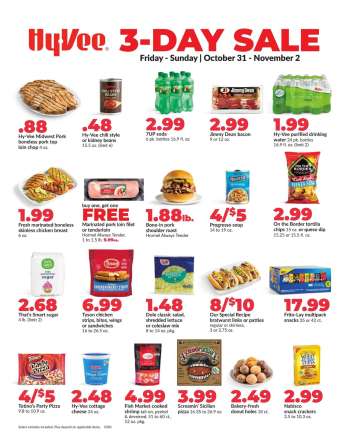 Hy-Vee Flyer - 10/31/2025 - 11/03/2025.