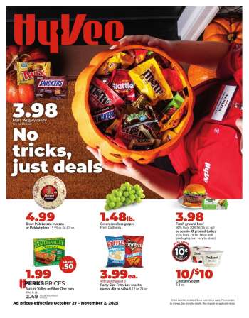 Hy-Vee Flyer - 10/27/2025 - 11/02/2025.