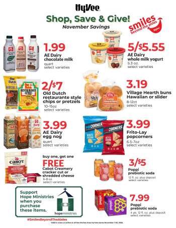 Hy-Vee Flyer - 11/01/2025 - 11/30/2025.