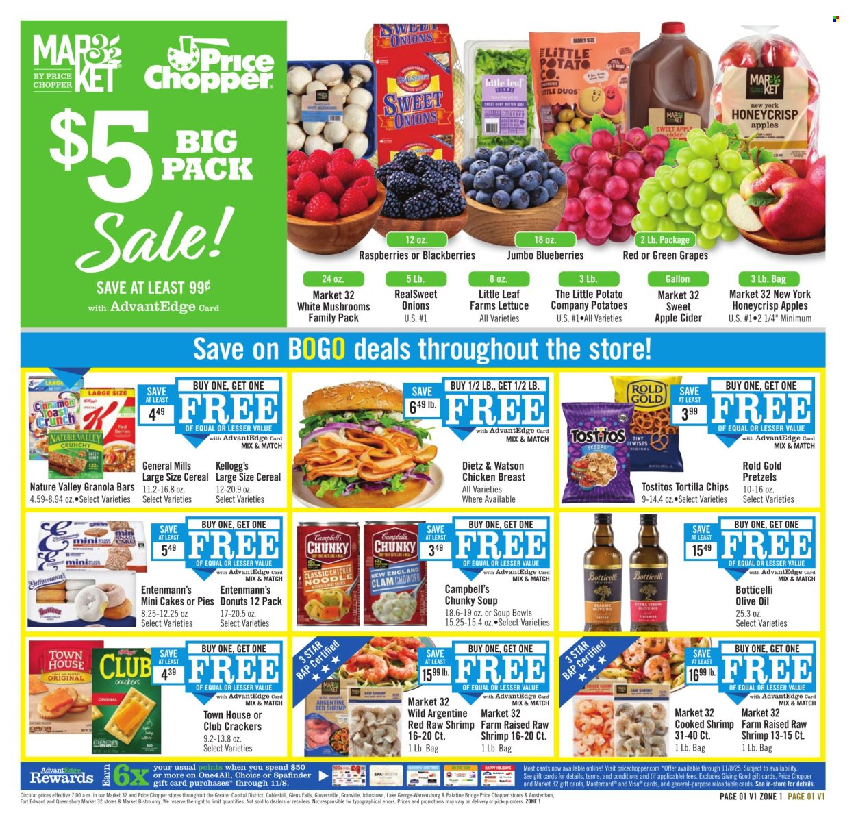 Price Chopper ad - 11/02/2025 - 11/08/2025. Page 1