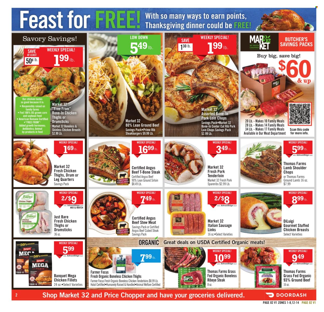 Price Chopper ad - 11/02/2025 - 11/08/2025. Page 2