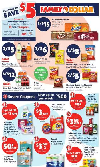 Family Dollar Flyer - 11/02/2025 - 11/08/2025.