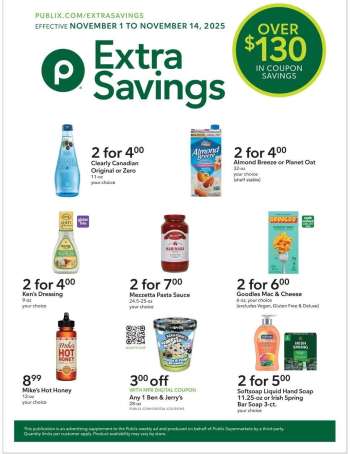 Publix Flyer - 11/01/2025 - 11/14/2025.