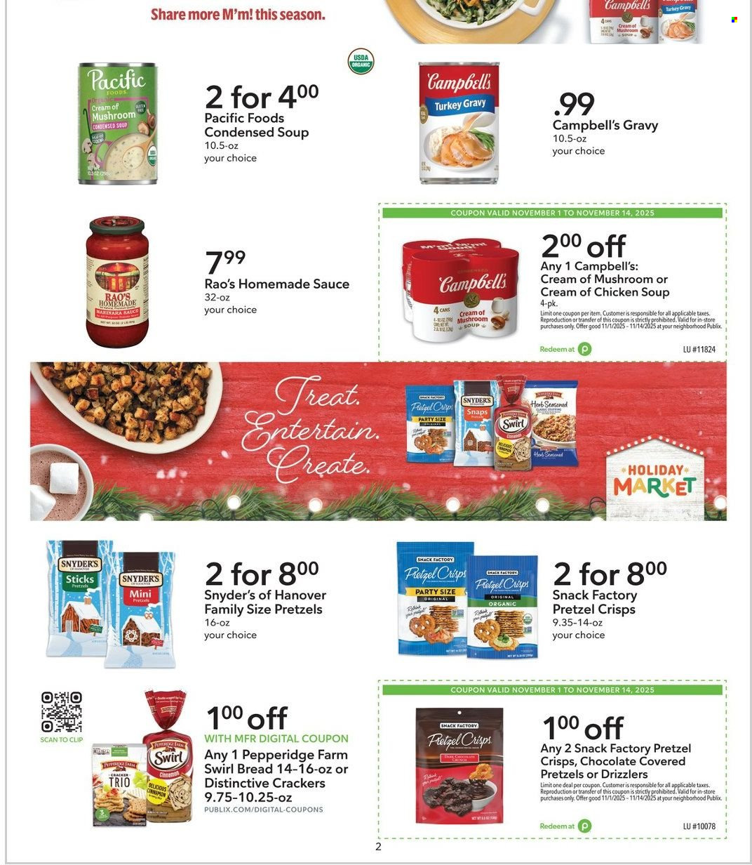 Publix ad - 11/01/2025 - 11/14/2025. Page 2