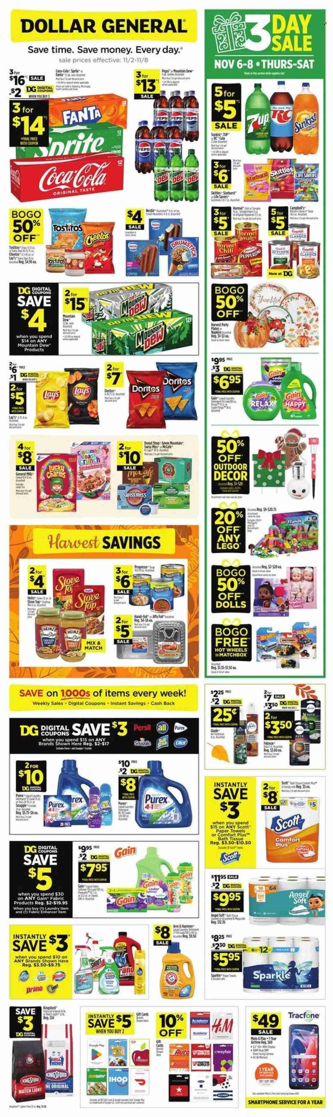Dollar General ad - 11/02/2025 - 11/08/2025. Page 1