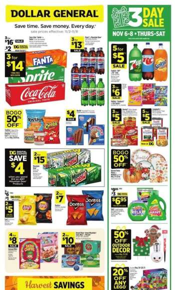 Dollar General Flyer - 11/02/2025 - 11/08/2025.