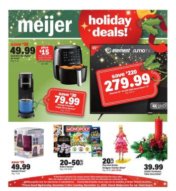 Meijer Flyer - 11/05/2025 - 11/11/2025.