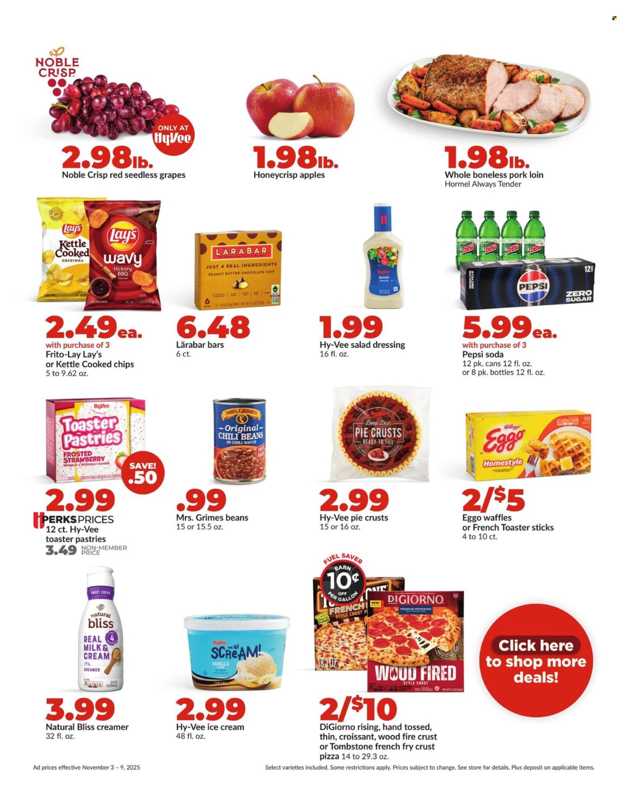 Hy-Vee ad - 11/03/2025 - 11/09/2025. Page 2