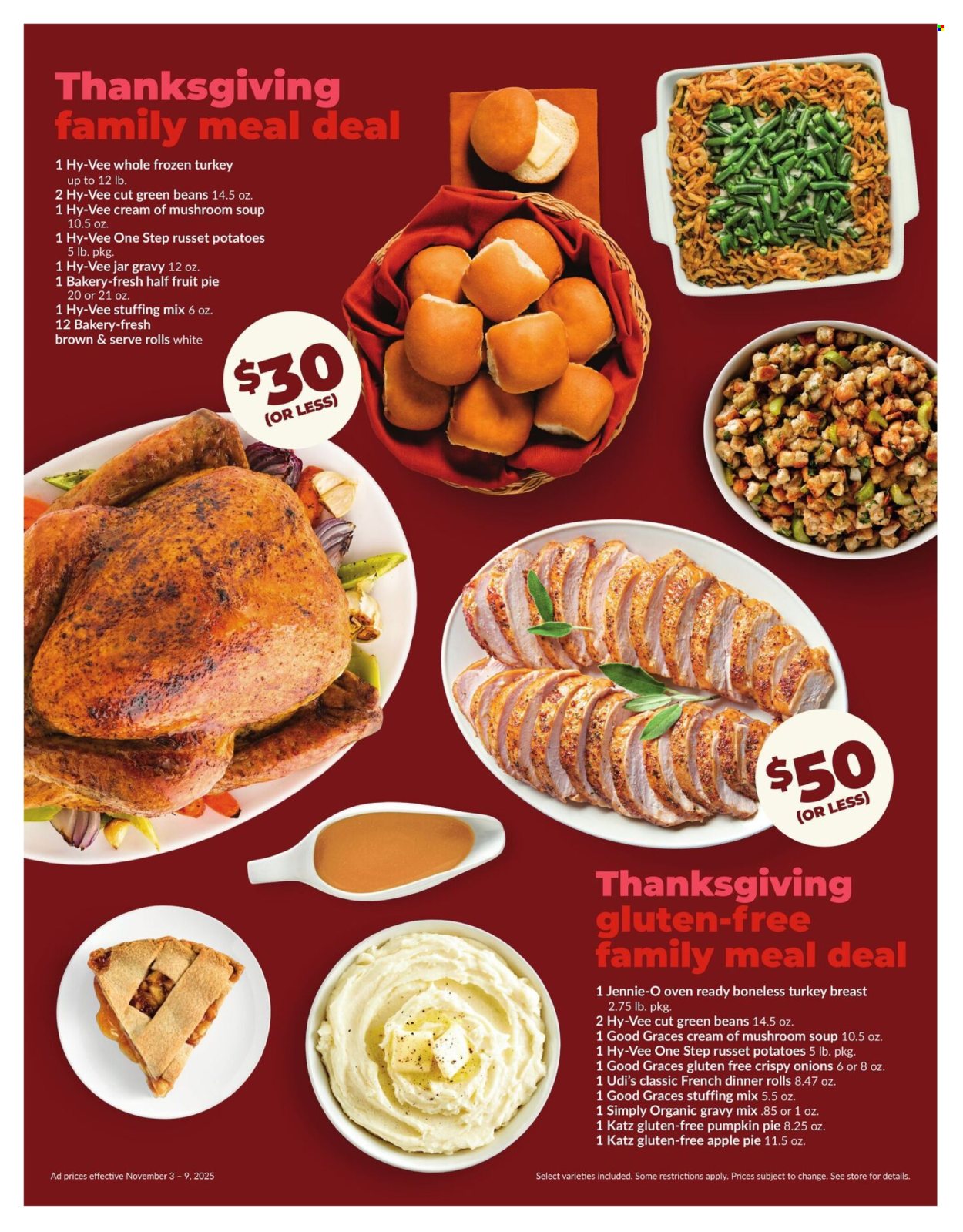 Hy-Vee ad - 11/03/2025 - 11/09/2025. Page 4