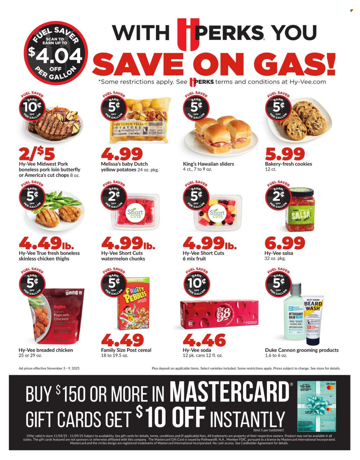 Hy-Vee ad - 11/03/2025 - 11/09/2025. Page 10