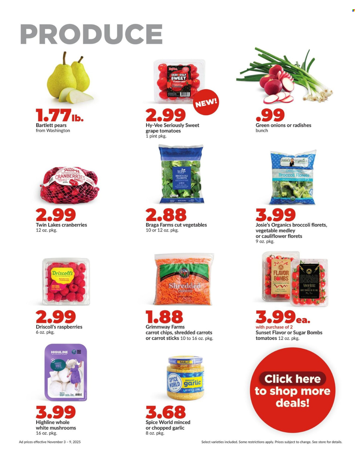 Hy-Vee ad - 11/03/2025 - 11/09/2025. Page 12