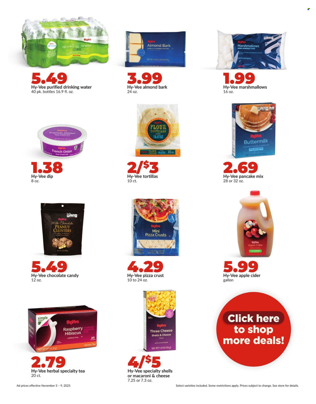 Hy-Vee ad - 11/03/2025 - 11/09/2025. Page 21