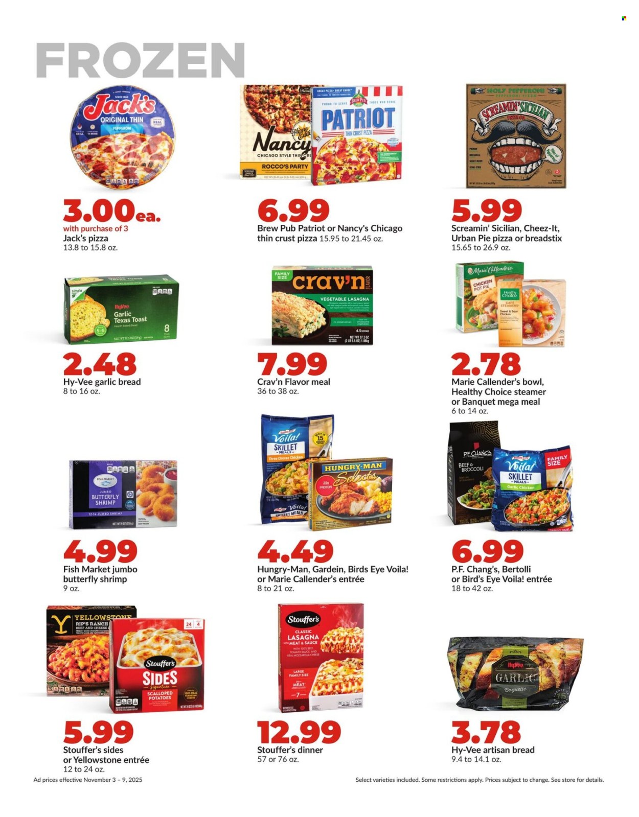Hy-Vee ad - 11/03/2025 - 11/09/2025. Page 32