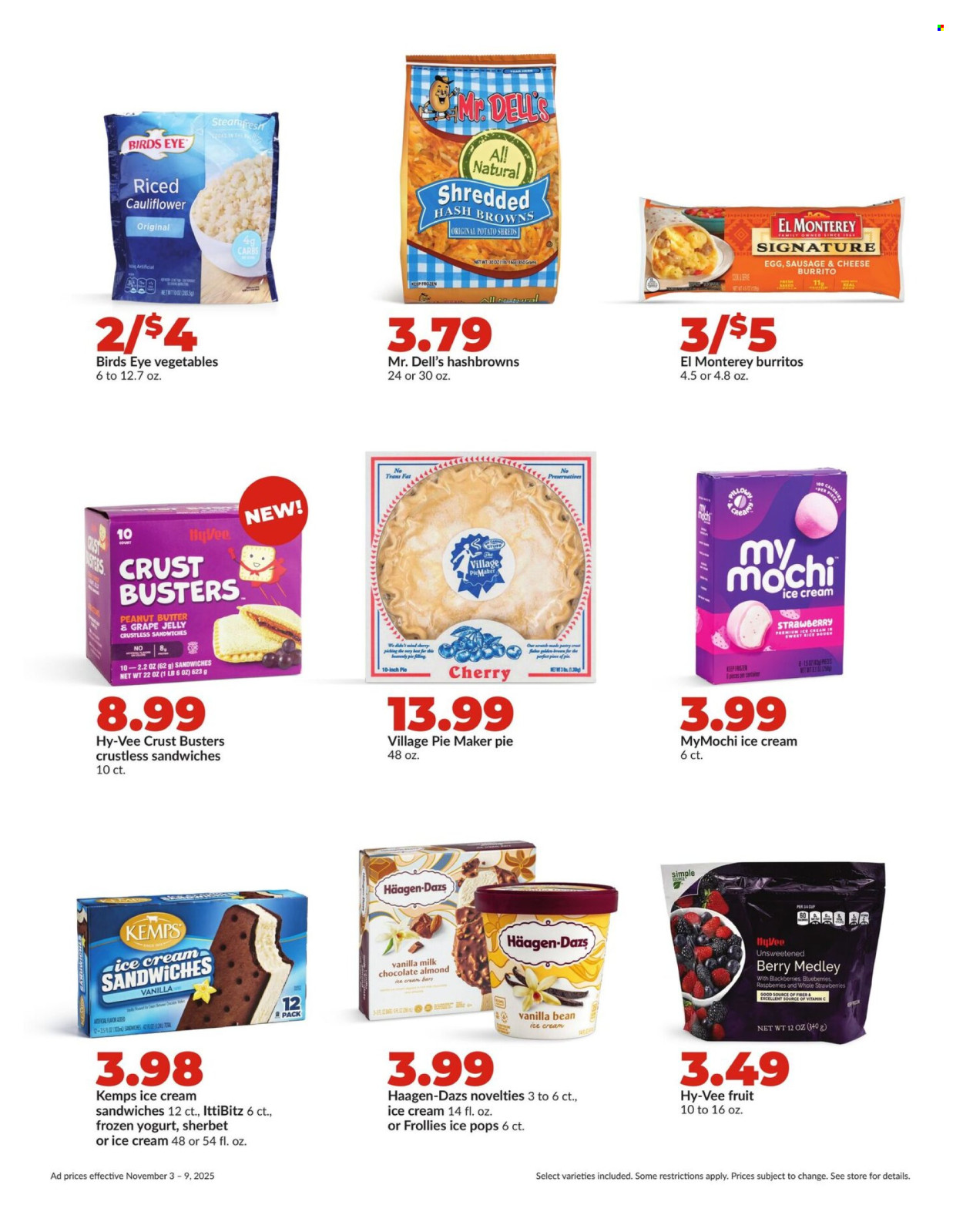 Hy-Vee ad - 11/03/2025 - 11/09/2025. Page 33
