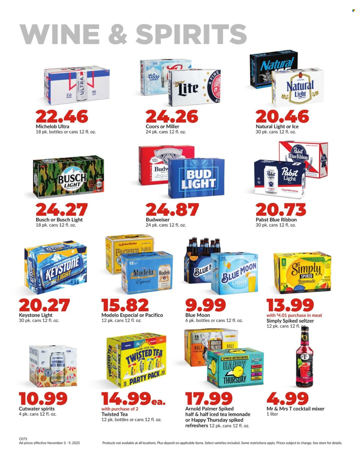 Hy-Vee ad - 11/03/2025 - 11/09/2025. Page 40