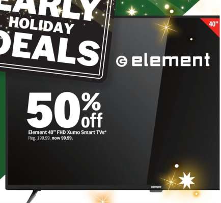 Element 40" FHD Xumo Smart TV
