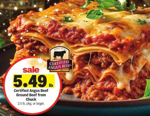 Certified Angus Beef Ground Beef from Chuck