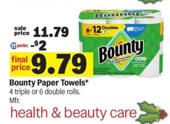 Bounty Paper Towels
