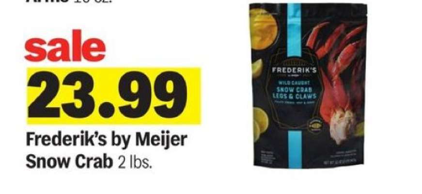 Frederik’s by Meijer Snow Crab