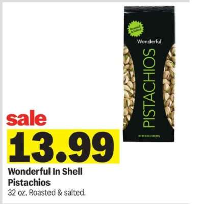 Wonderful In Shell Pistachios