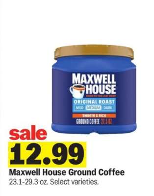 Maxwell House Ground Coffee*