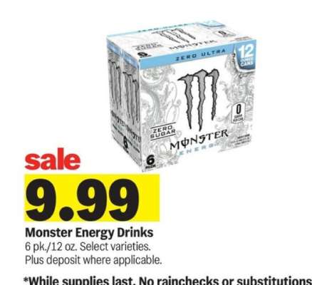 Monster Energy Drinks