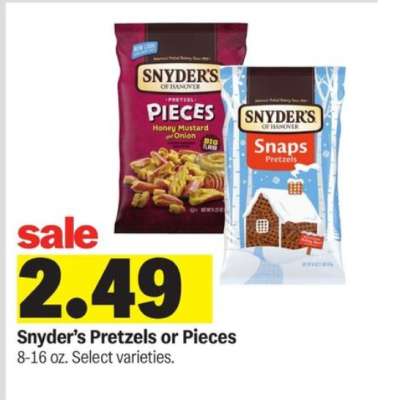 Snyder's Pretzels or Pieces*