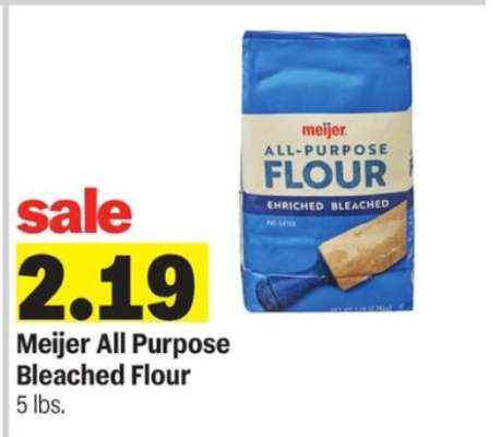 Meijer All-Purpose Bleached Flour