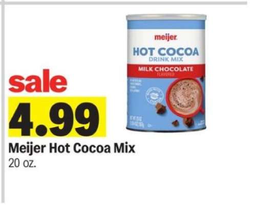 Meijer Hot Cocoa Mix