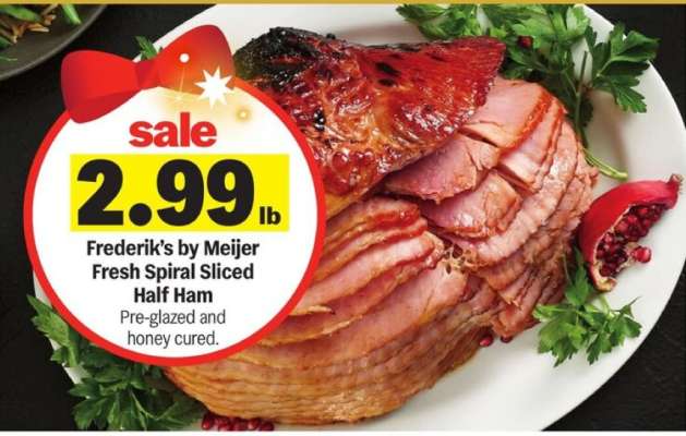 Frederik's by Meijer Fresh Spiral Sliced Half Ham
