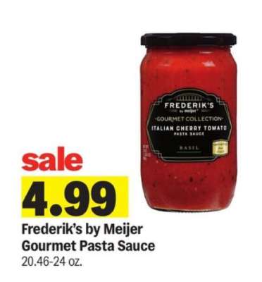 Frederik's by Meijer Gourmet Pasta Sauce