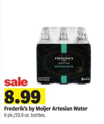 Frederik's by Meijer Artesian Water