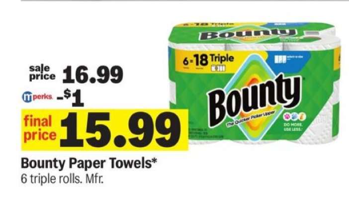 Bounty Paper Towels
