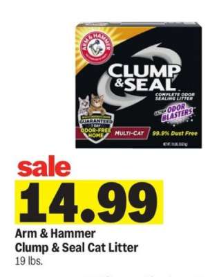 Arm & Hammer Clump & Seal Cat Litter
