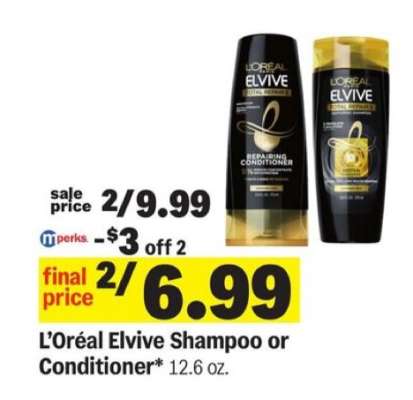 L' Oréal Elvive Shampoo or Conditioner