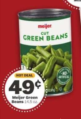 Meijer Green Beans