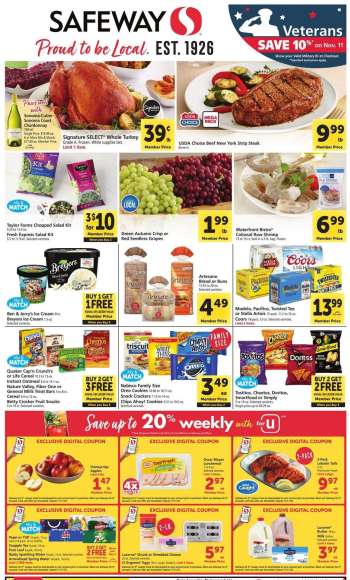 Safeway Flyer - 11/05/2025 - 11/11/2025.