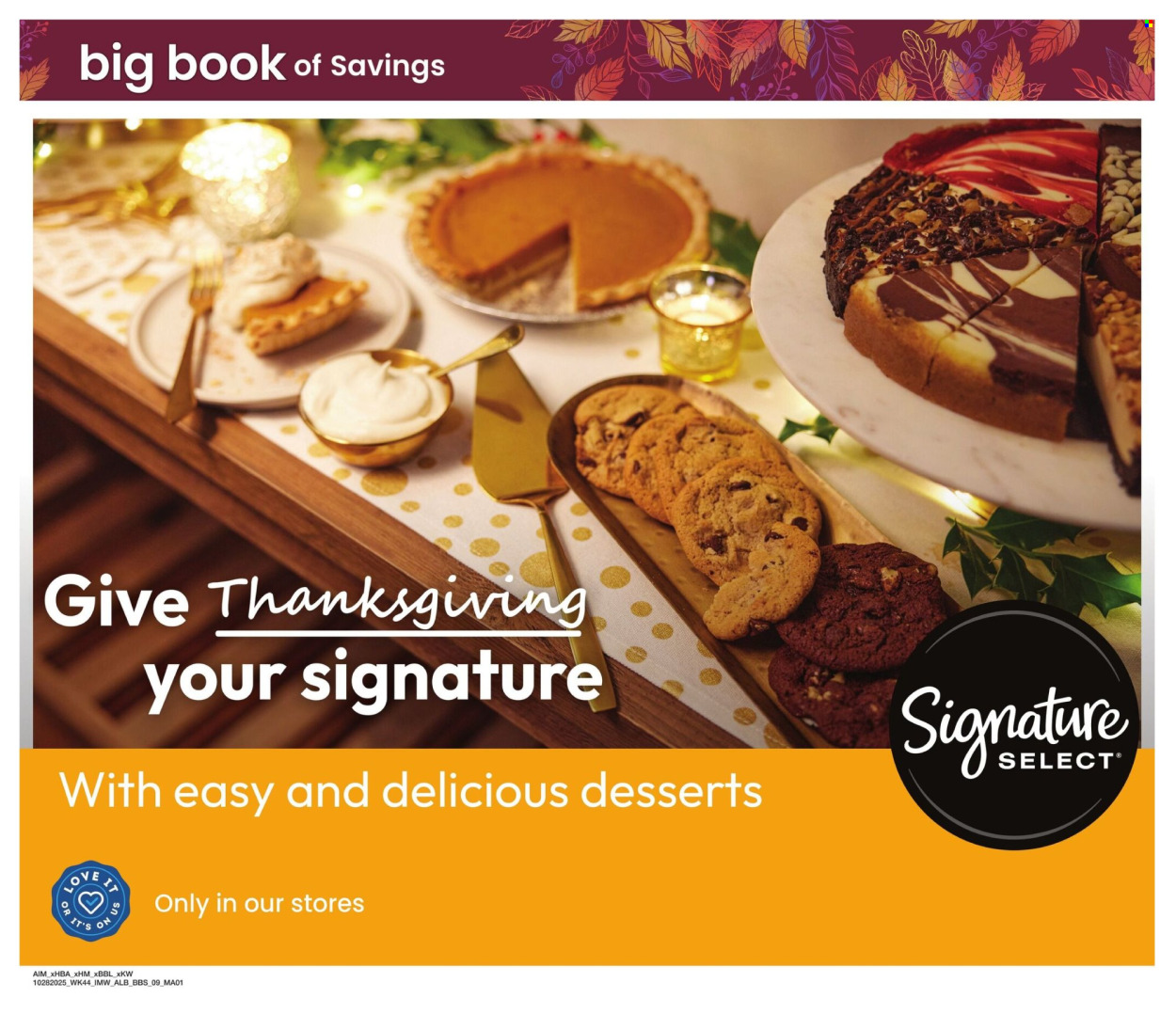 Albertsons ad - 10/28/2025 - 12/01/2025. Page 9