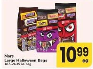Mars Large Halloween Bags