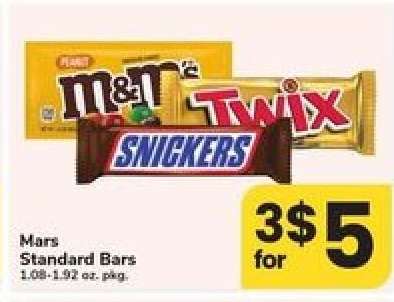 Mars Standard Bars