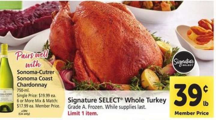 Signature SELECT Whole Turkey